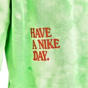 Nike Shirts Nike Nsw Have A Nike Day Green Tie Dye Crew Neck